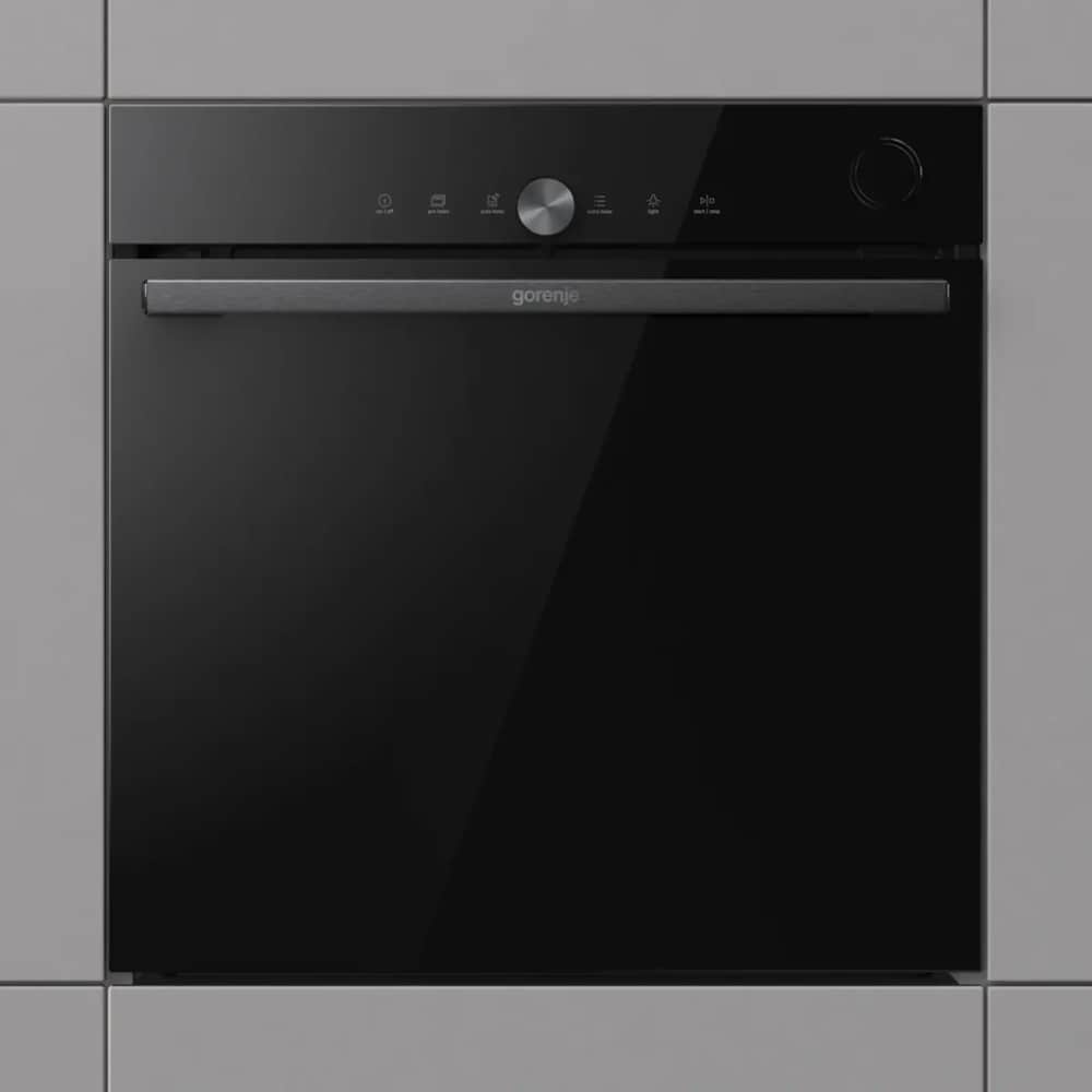 Cuptor incorporabil GORENJE BPSA6747DGWI, Electric, Autocuratare pirolitica, 77 l, Clasa A+, Wi-Fi, negru