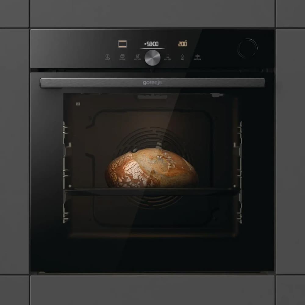 Cuptor incorporabil GORENJE BPSA6747DGWI, Electric, Autocuratare pirolitica, 77 l, Clasa A+, Wi-Fi, negru
