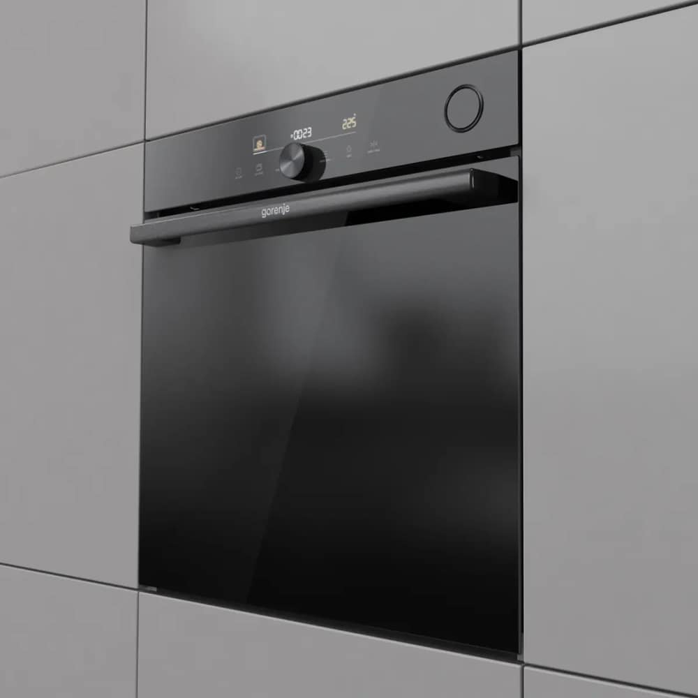Cuptor incorporabil GORENJE BPSA6747DGWI, Electric, Autocuratare pirolitica, 77 l, Clasa A+, Wi-Fi, negru