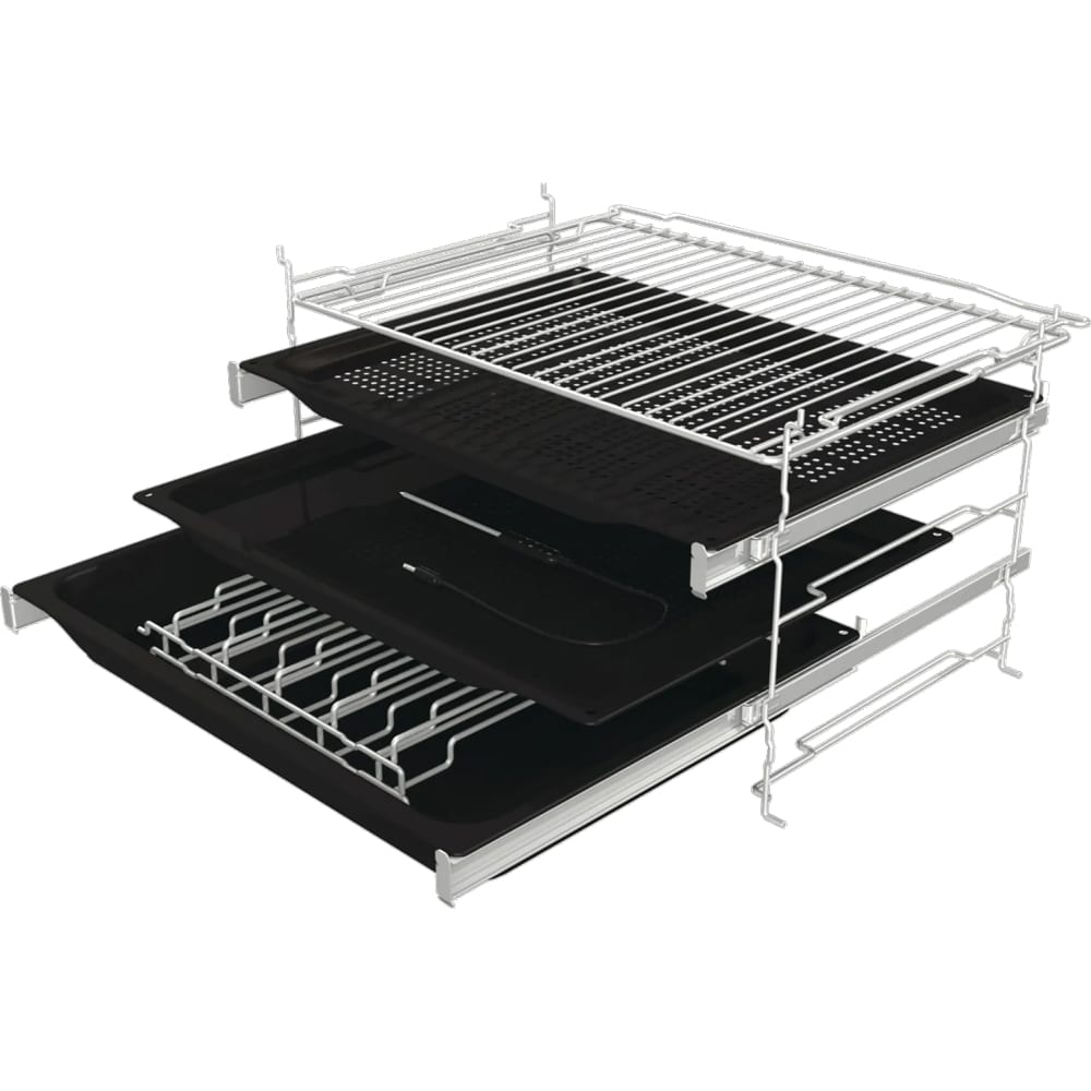 Cuptor incorporabil GORENJE BPSA6747DGWI, Electric, Autocuratare pirolitica, 77 l, Clasa A+, Wi-Fi, negru