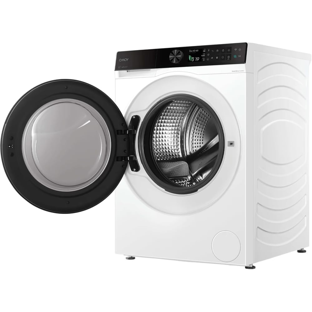 Masina de spalat rufe frontala CANDY BQ 410BL10U-S, Steam, Wi-Fi, 10 kg, 1400rpm, Clasa A, alb