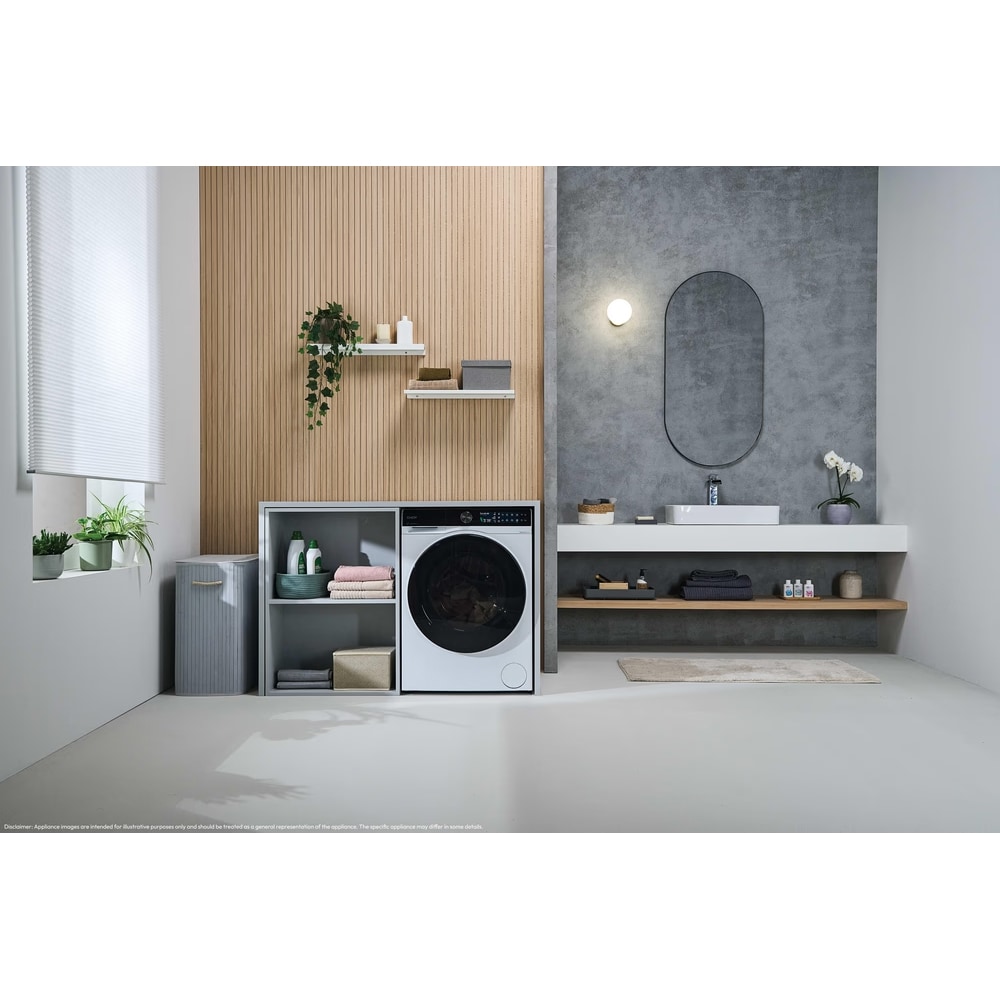 Masina de spalat rufe frontala CANDY ProWash 750 BQ 48SBL10U-S, Steam, 8 kg, 1400rpm, Clasa A, Wi-Fi, alb