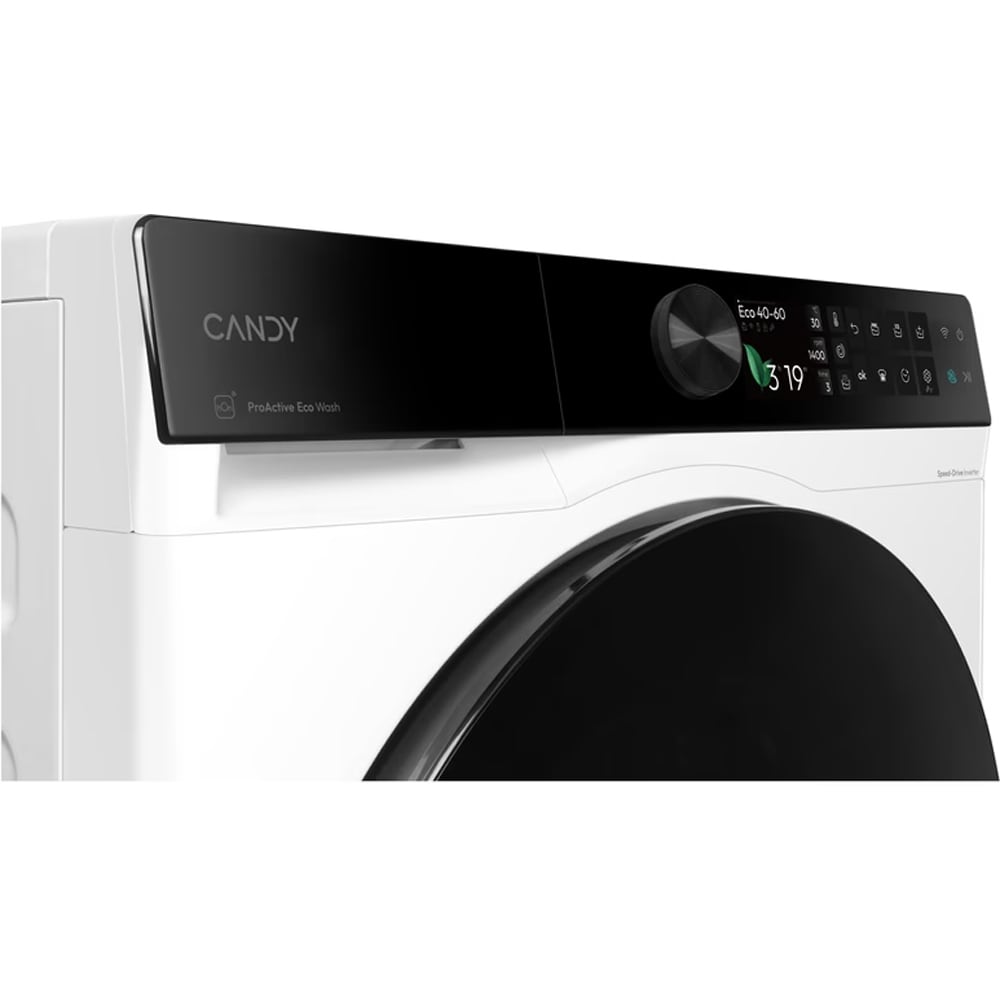 Masina de spalat rufe frontala CANDY ProWash 750 BQ 48SBL10U-S, Steam, 8 kg, 1400rpm, Clasa A, Wi-Fi, alb