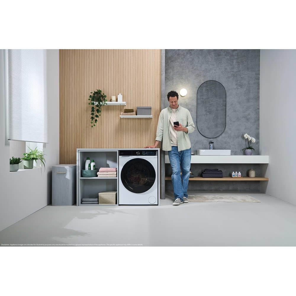 Masina de spalat rufe frontala CANDY ProWash 750 BQ 48SBL10U-S, Steam, 8 kg, 1400rpm, Clasa A, Wi-Fi, alb