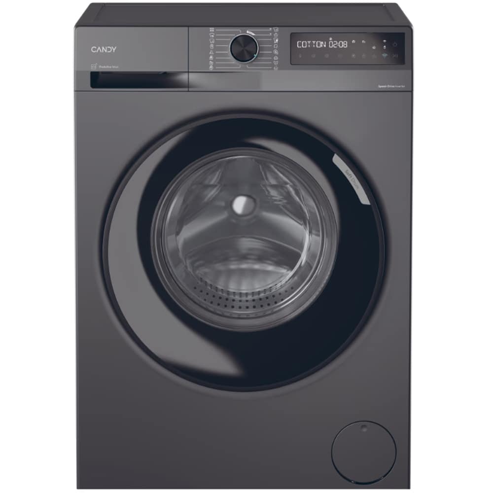 Masina de spalat rufe frontala CANDY ProWash 500 BR 48B6G-S, Steam, 8 kg, 1400rpm, Clasa A, Wi-Fi, antracit