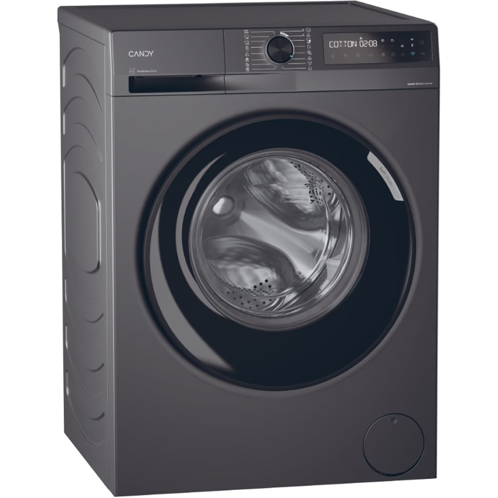 Masina de spalat rufe frontala CANDY ProWash 500 BR 48B6G-S, Steam, 8 kg, 1400rpm, Clasa A, Wi-Fi, antracit
