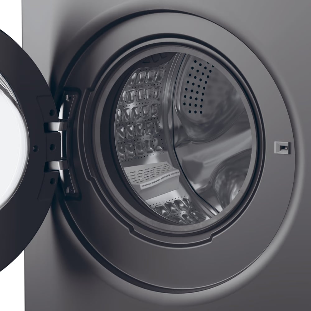 Masina de spalat rufe frontala CANDY ProWash 500 BR 48B6G-S, Steam, 8 kg, 1400rpm, Clasa A, Wi-Fi, antracit