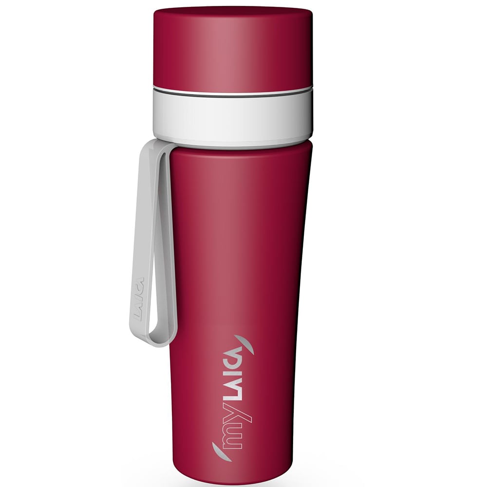 Sticla filtranta LAICA BR70B00, 0.55l, rosu-alb