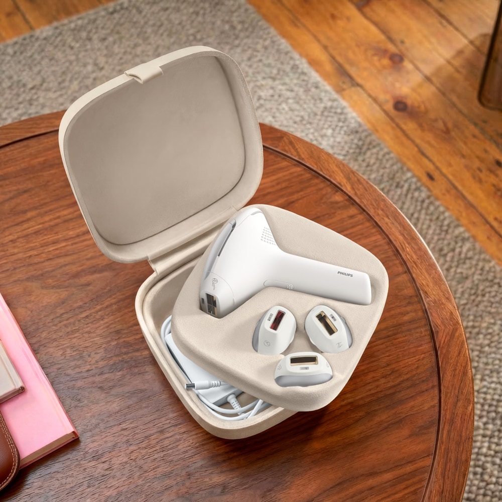 Epilator IPL PHILIPS Lumea Seria 9000 BRI983/00, 500.000 de impulsuri, 4 accesorii, roz