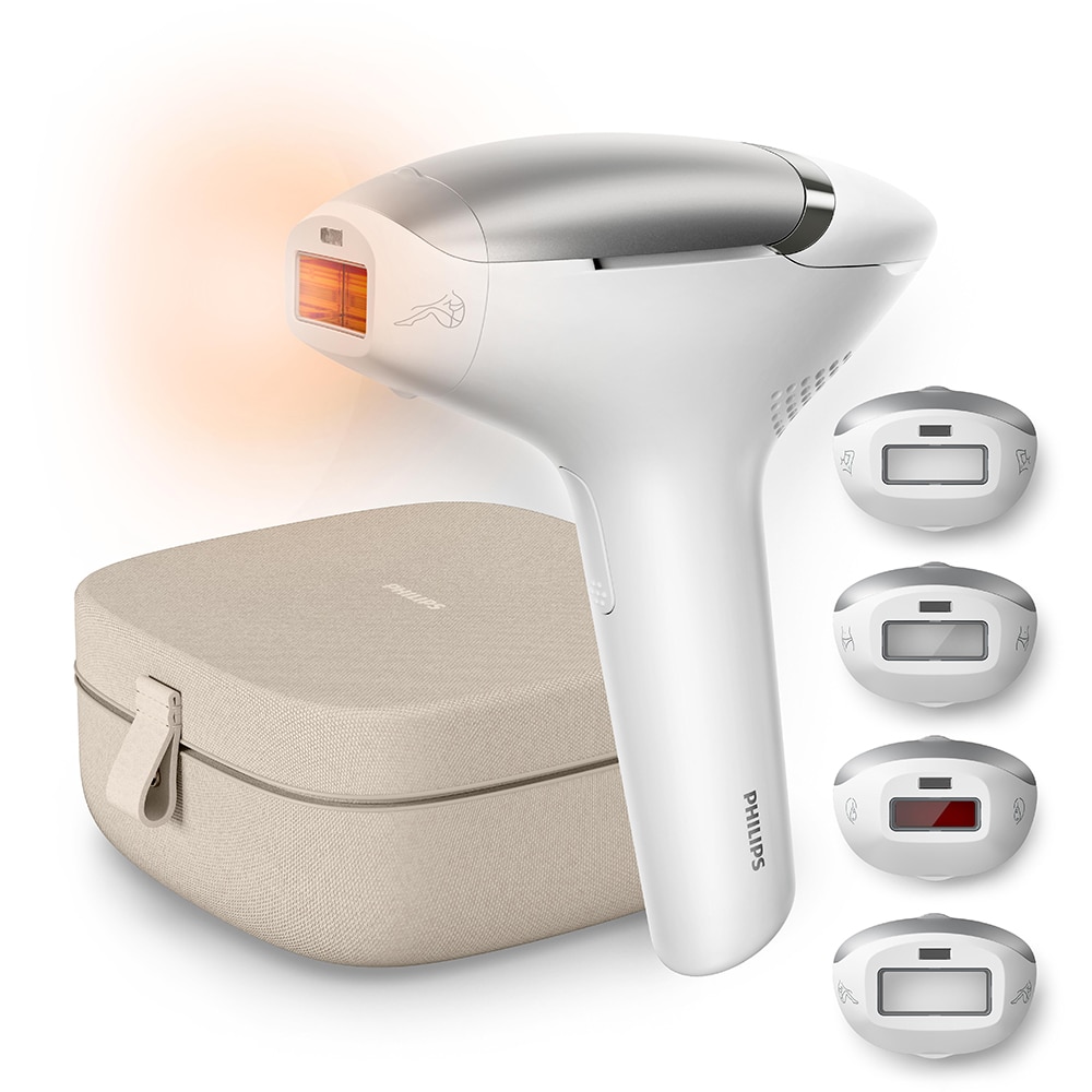 Epilator IPL PHILIPS Lumea Seria 9000 BRI983/00, 500.000 de impulsuri, 4 accesorii, roz