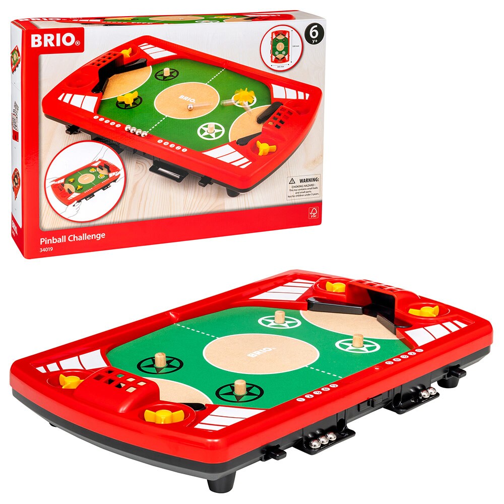 Joc de societate BRIO Pinball BRIO0198, 6 ani+, 2 jucatori