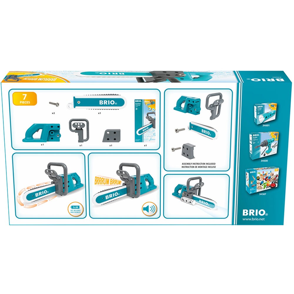 Jucarie de rol BRIO Drujba BRIO6022, 3 ani+, albastru-gri