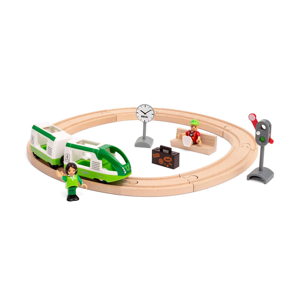 Set BRIO Tren si sina cerc BRIO8478, 3 ani+, multicolor