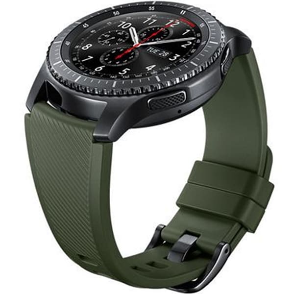 Curea pentru bratara SAMSUNG Gear S3, silicon, Kahki
