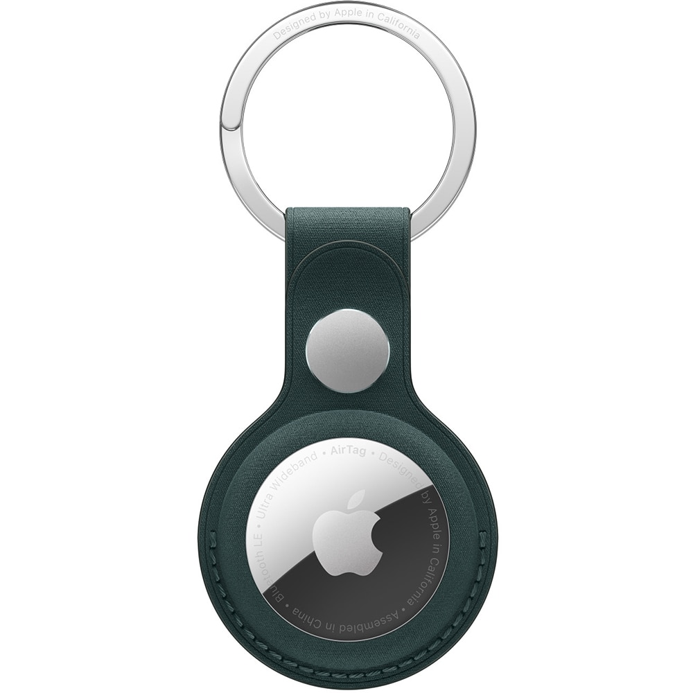 AirTag FineWoven Key Ring - Drak Green MA7J4ZM/A