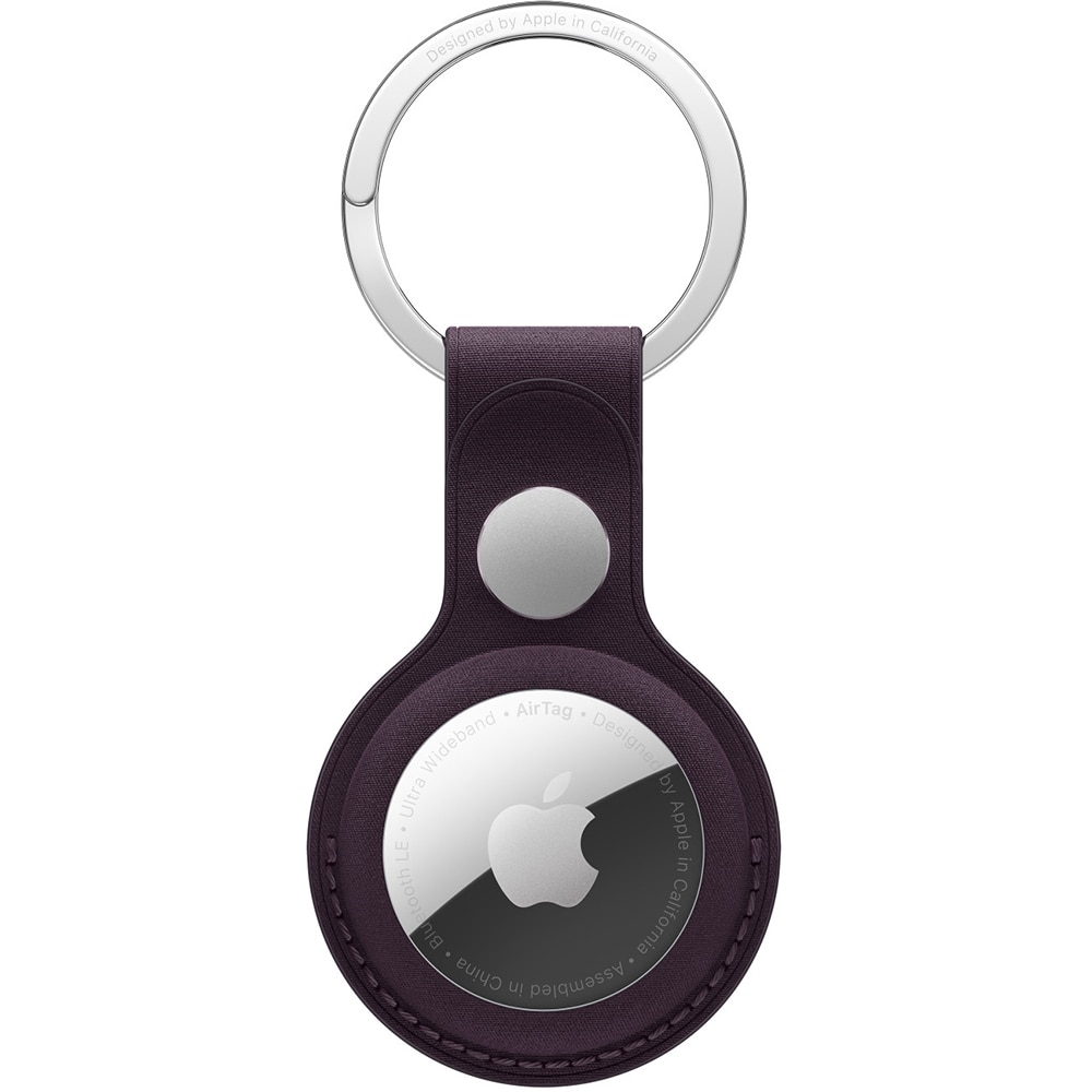 AirTag FineWoven Key Ring - Blackberry MA7K4ZM/A