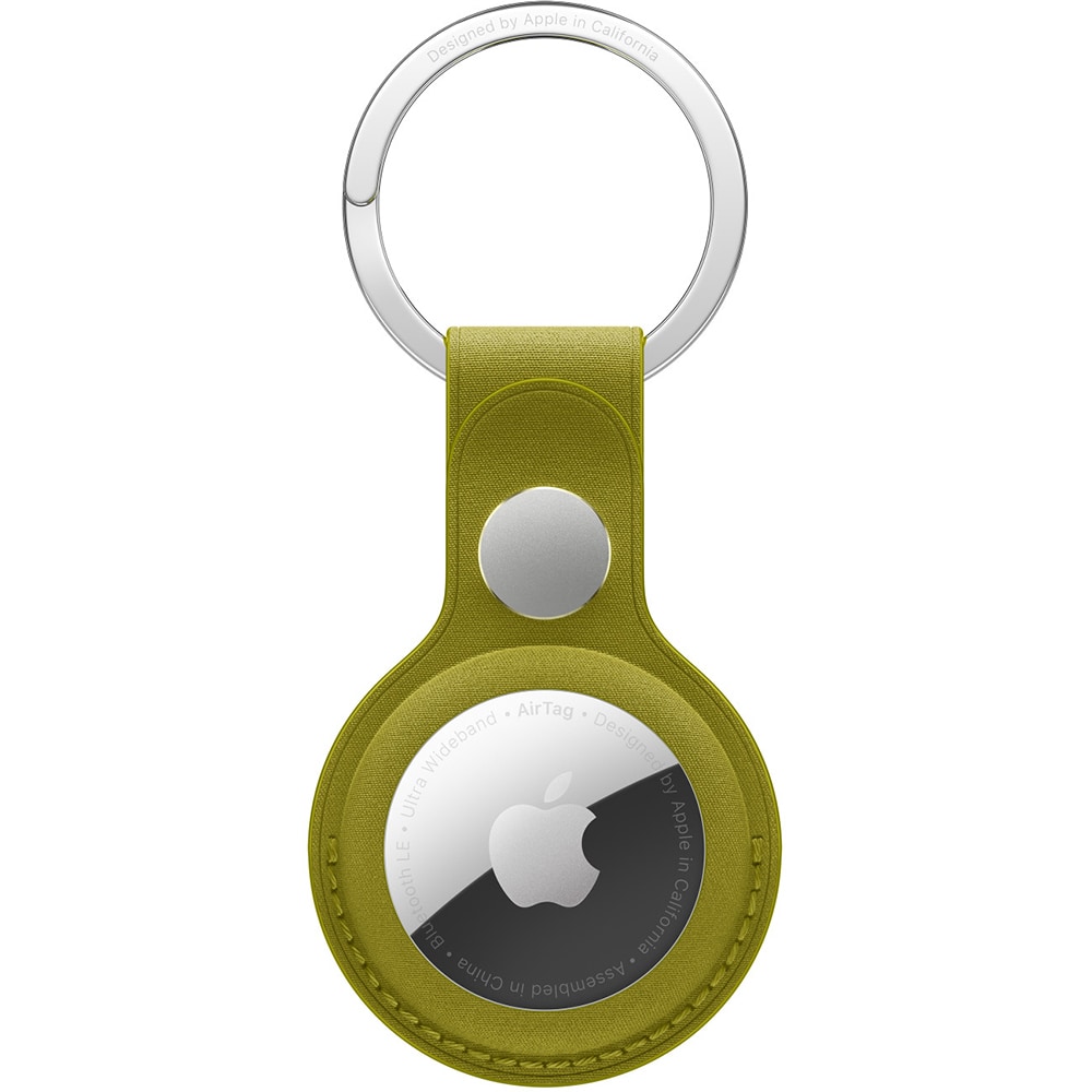 AirTag FineWoven Key Ring - Chartreuse MA7L4ZM/A