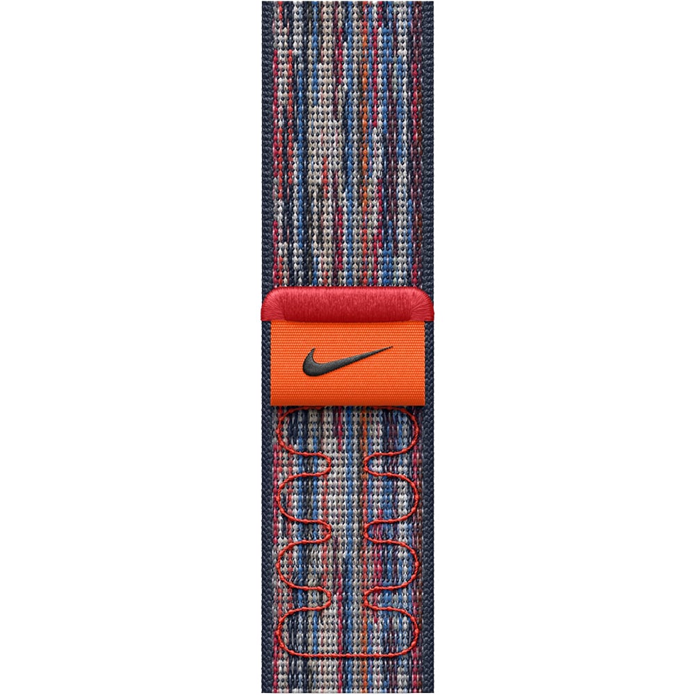 Bratara pentru APPLE Watch 40mm Sport Loop Blue/Red Nike, MC1J4ZM/A