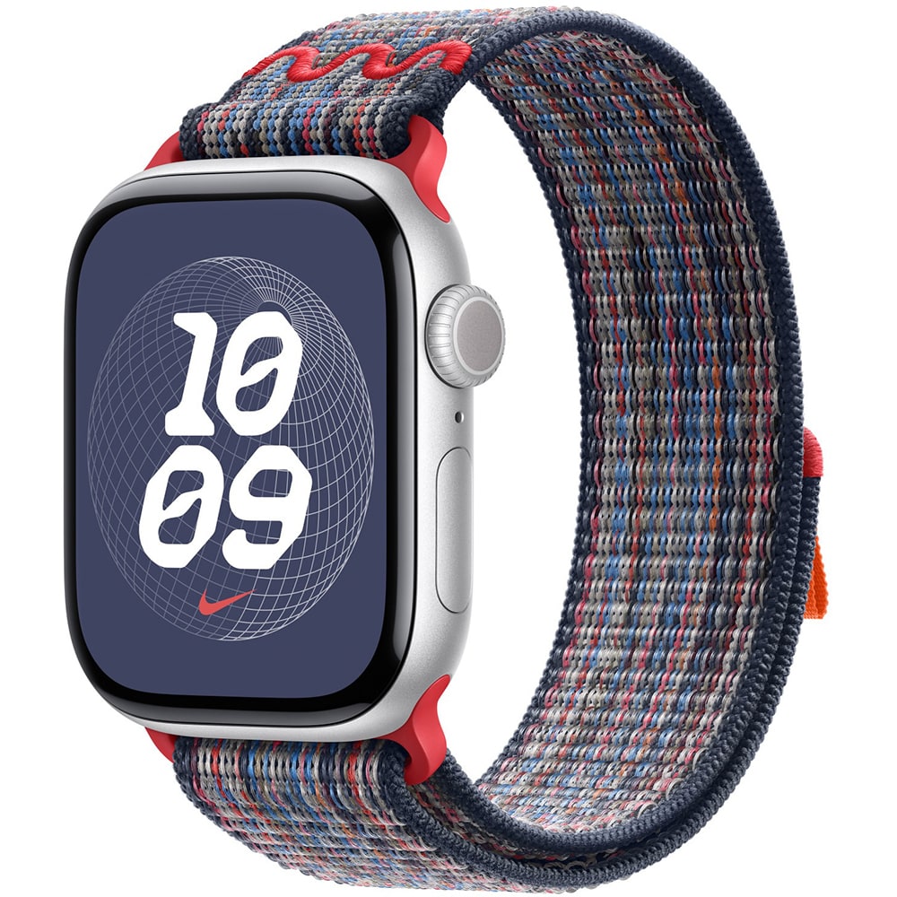 Bratara pentru APPLE Watch 40mm Sport Loop Blue/Red Nike, MC1J4ZM/A