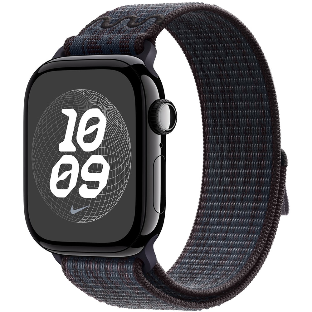 Bratara pentru APPLE Watch 40mm Sport Loop Black/Blue Nike, MC1L4ZM/A