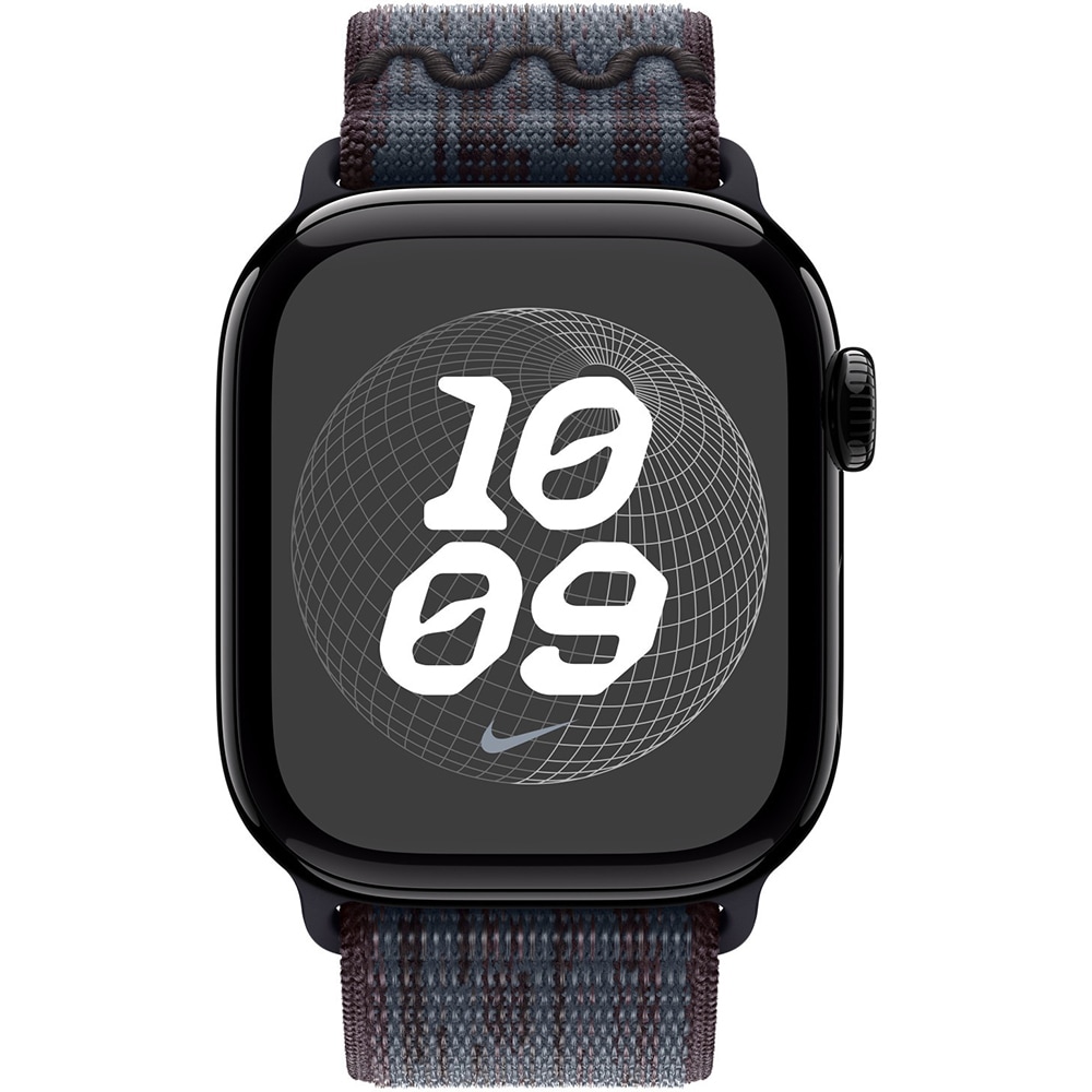 Bratara pentru APPLE Watch 40mm Sport Loop Black/Blue Nike, MC1L4ZM/A