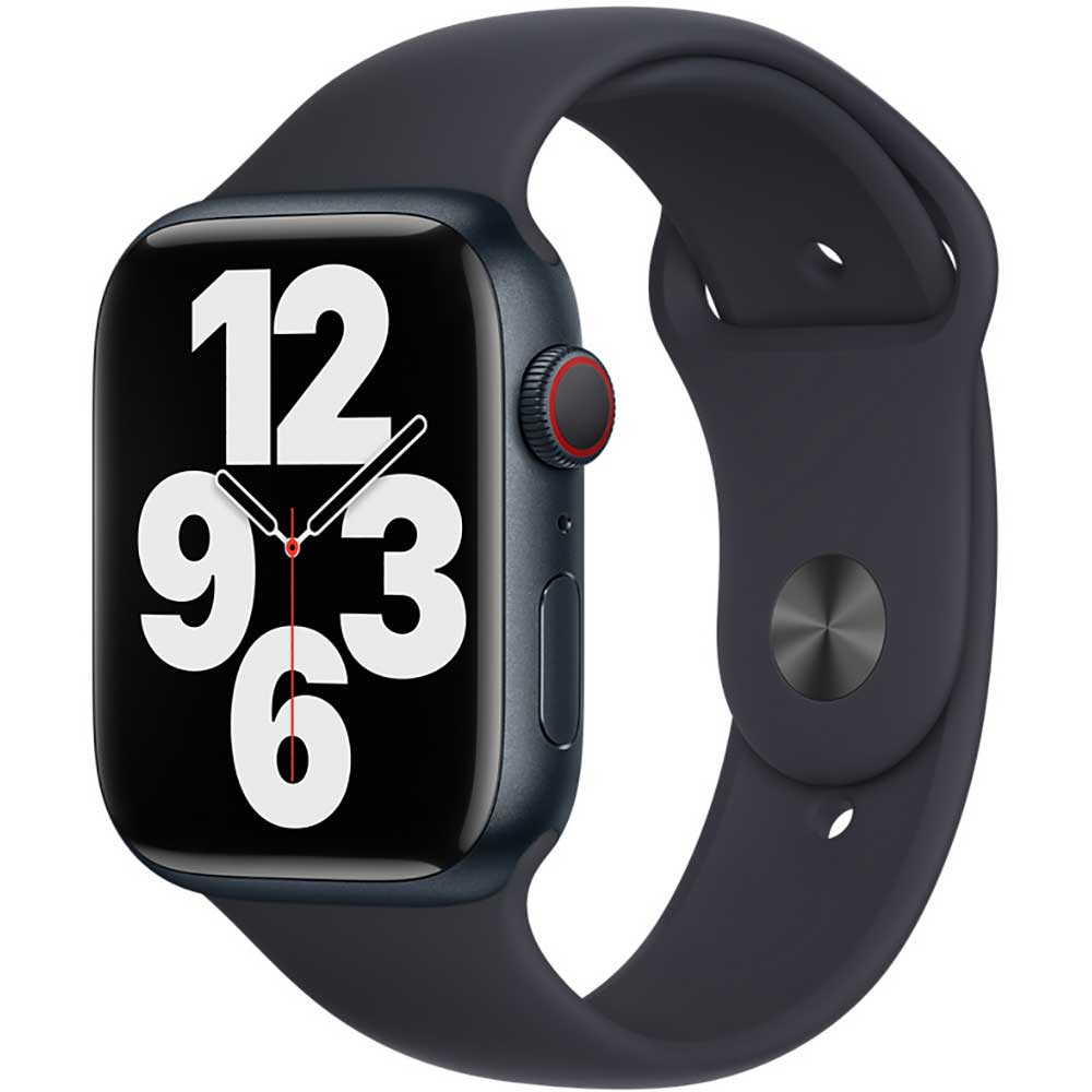Bratara pentru APPLE Watch 45mm Midnight Sport Band - Regular, MKUQ3ZM/A