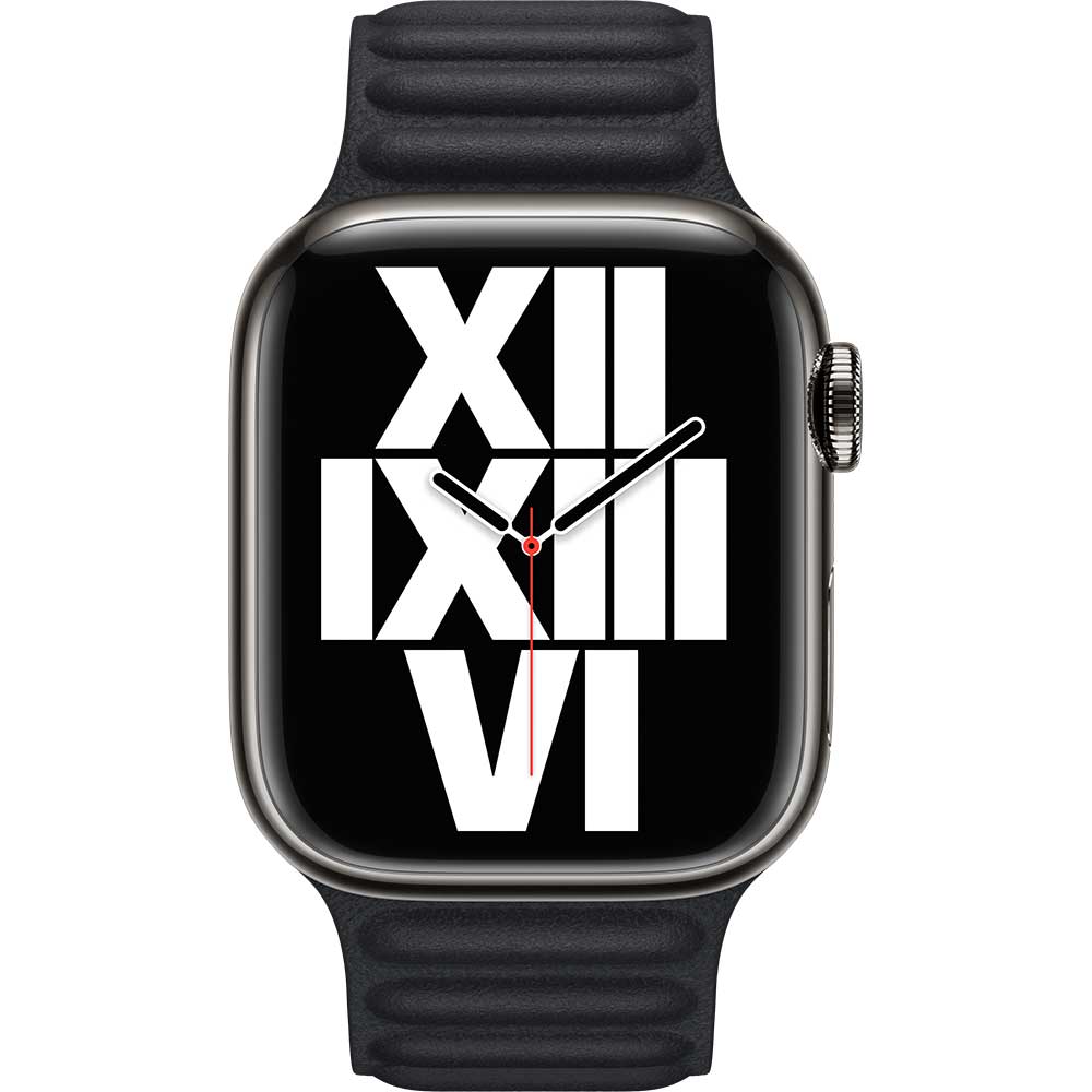 Bratara pentru APPLE Watch 41mm Ink Leather Link - S/M, MP833ZM/A