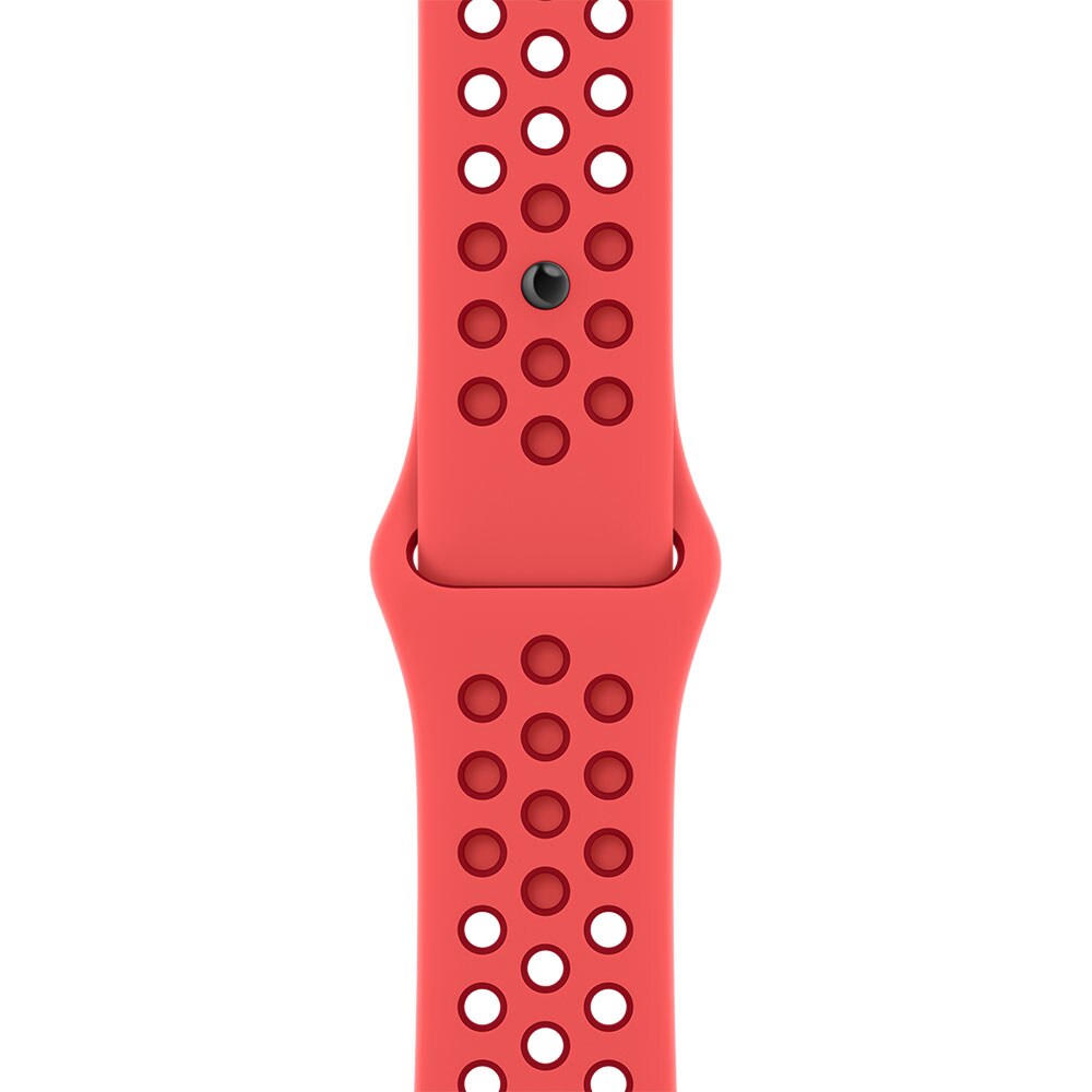 Bratara pentru APPLE Watch 41mm Bright Crimson/Gym Red Nike Sport Band, MPGW3ZM/A