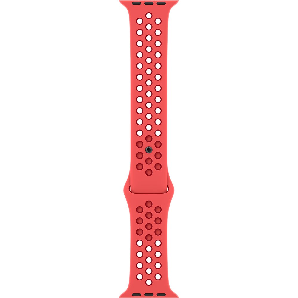 Bratara pentru APPLE Watch 41mm Bright Crimson/Gym Red Nike Sport Band, MPGW3ZM/A