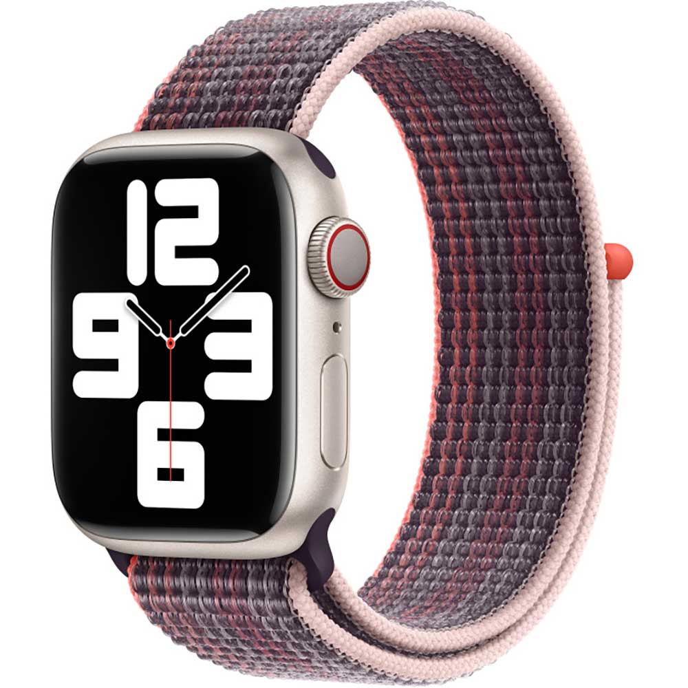 Bratara pentru APPLE Watch 45mm Elderberry Sport Loop (SEASONAL 2022 Fall), MPLD3ZM/A