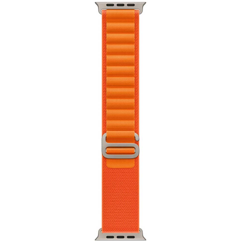 Bratara pentru APPLE Watch 49mm Orange Alpine Loop - Medium, MQE03ZM/A