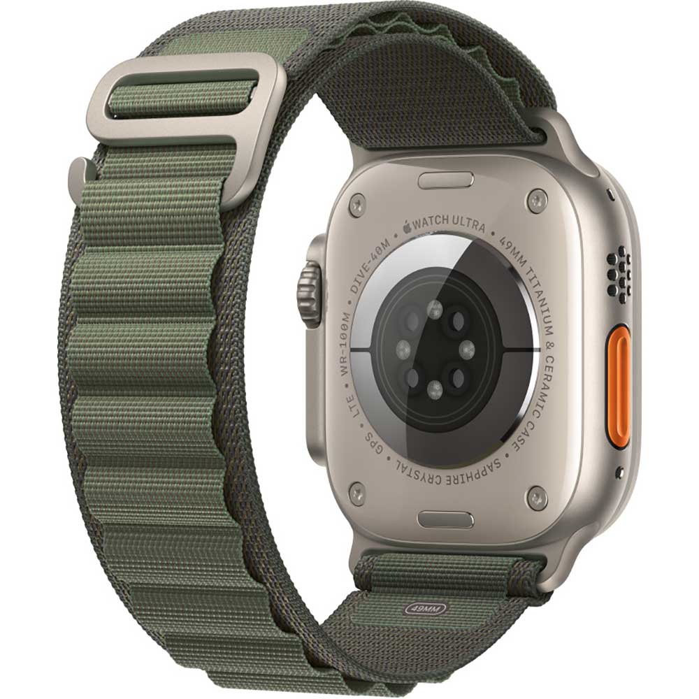 Bratara pentru APPLE Watch 49mm Green Alpine Loop - Medium, MQE33ZM/A