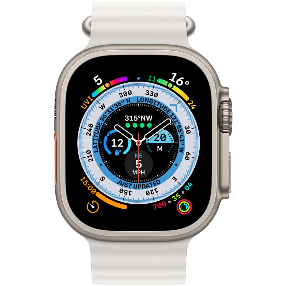 Extensie bratara pentru APPLE Watch 49mm White Ocean Band Extension, MQEA3ZM/A