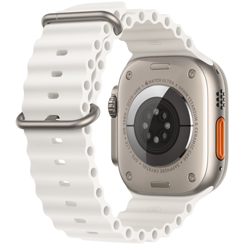 Extensie bratara pentru APPLE Watch 49mm White Ocean Band Extension, MQEA3ZM/A