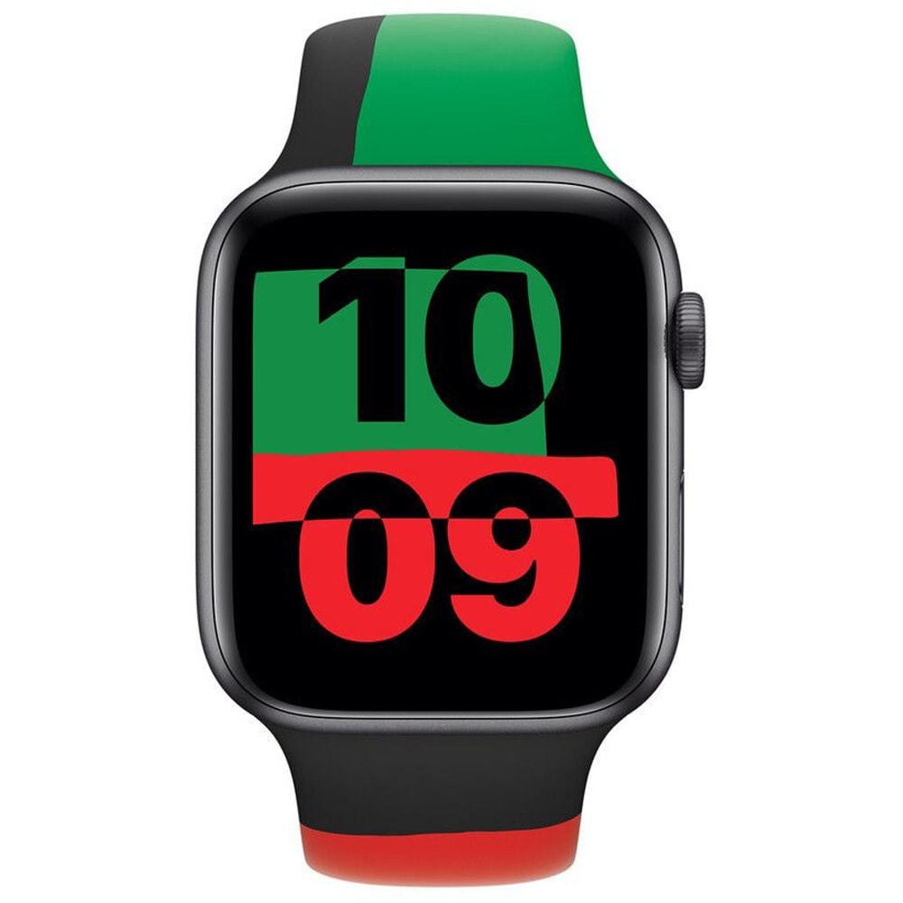 Bratara pentru APPLE Watch 44mm Black Unity Sport Band - S/M, MUQ73ZM/A