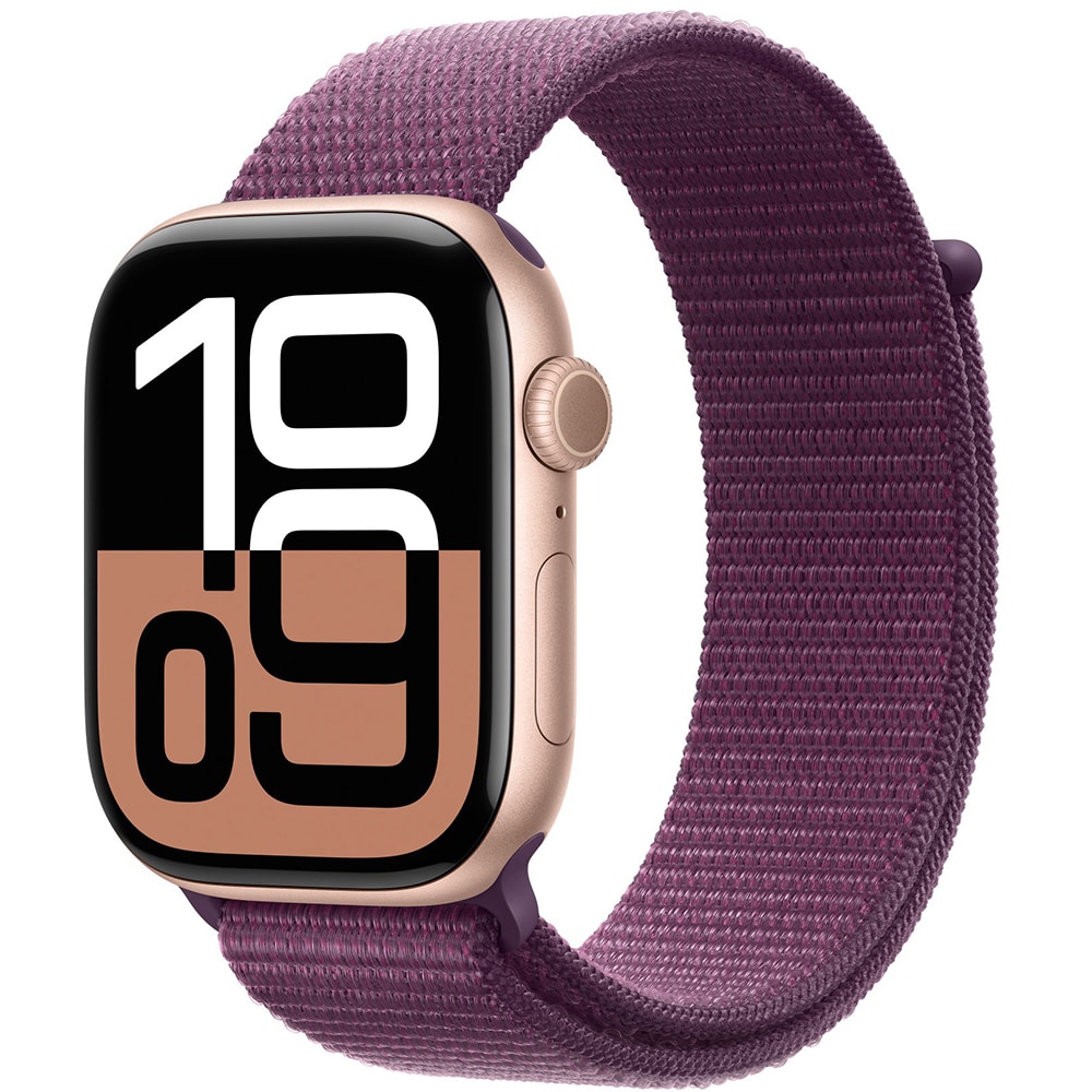 Bratara pentru APPLE Watch 46mm Sport Loop Plum, MXL63ZM/A