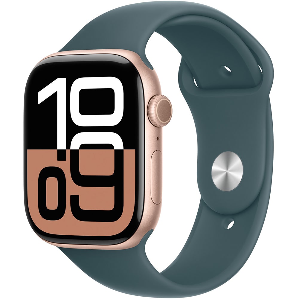 Bratara pentru APPLE Watch 46mm Sport Lake Green - M/L, MXLR3ZM/A