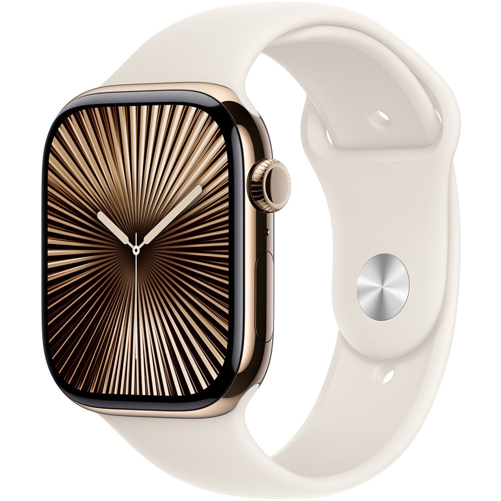 Bratara pentru APPLE Watch 46mm Sport Starlight - S/M, MXM63ZM/A