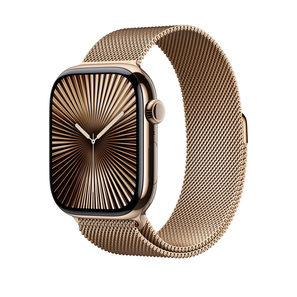 Bratara pentru APPLE Watch 46mm Gold Milanese Loop - M/L, MXMR3ZM/A