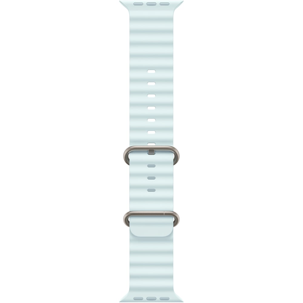 Bratara pentru APPLE Watch 49mm Iceblue Oceanband - Natural Titanium Finish, MXTF3ZM/A