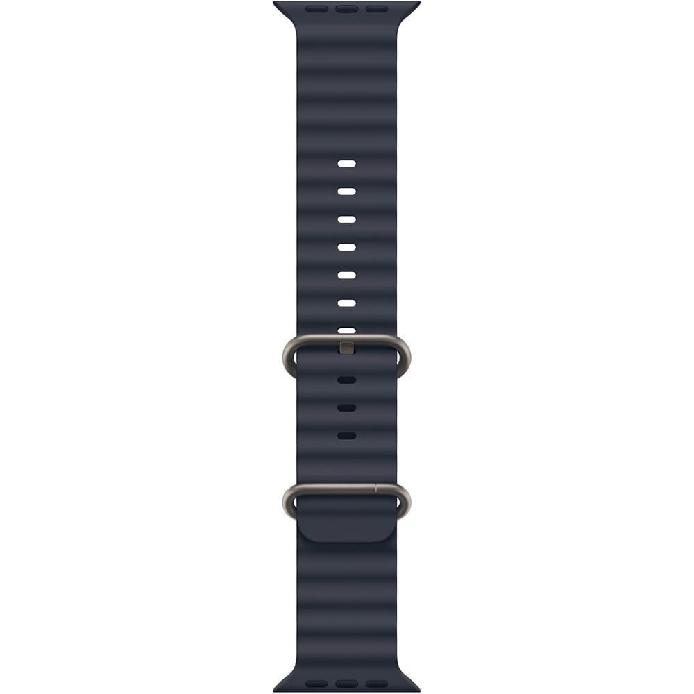 Bratara pentru APPLE Watch 49mm Navy Oceanband - Natural Titanium Finish, MXTH3ZM/A