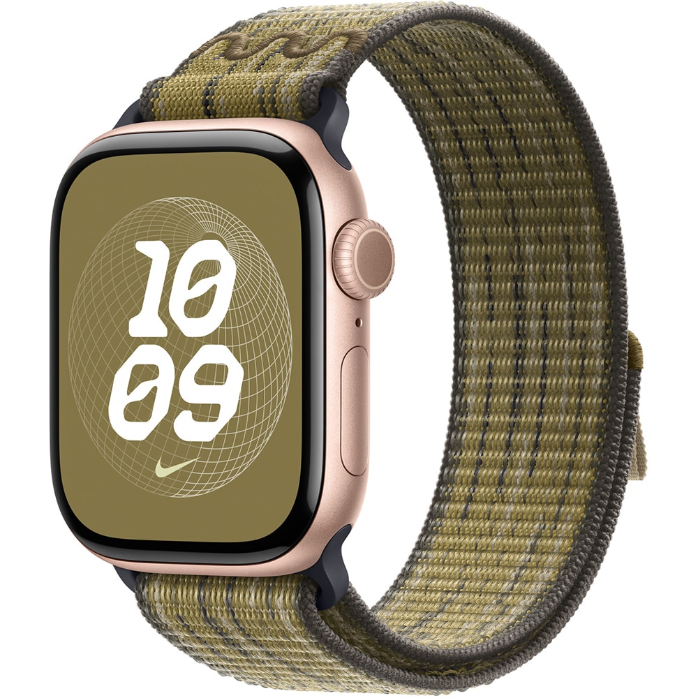 Bratara pentru APPLE Watch 42mm Sport Loop Green/Grey Nike, MXTY3ZM/A