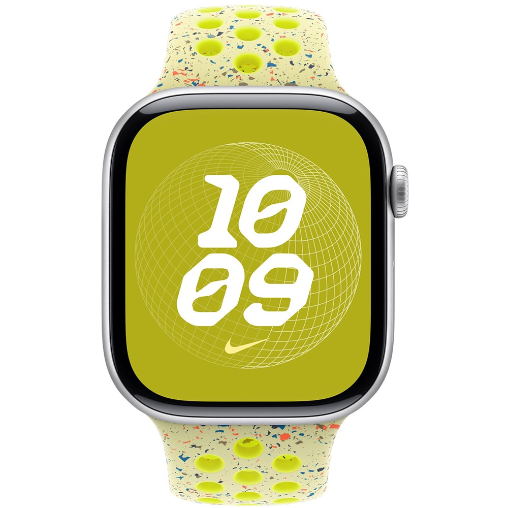 Bratara pentru APPLE Watch 46mm Sport Volt Splash Nike - S/M, MXU73ZM/A