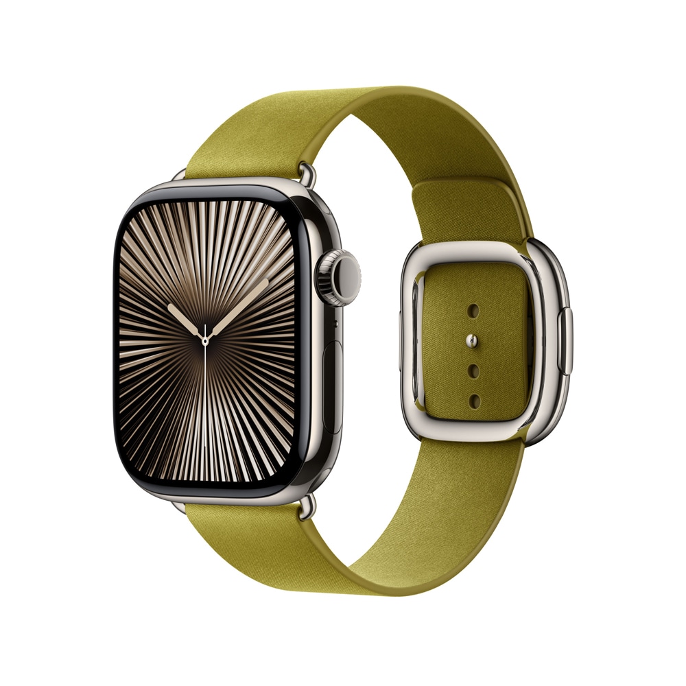 Bratara pentru APPLE Watch 42mm Chartreuse Modern Buckle - Medium, MXW73ZM/A