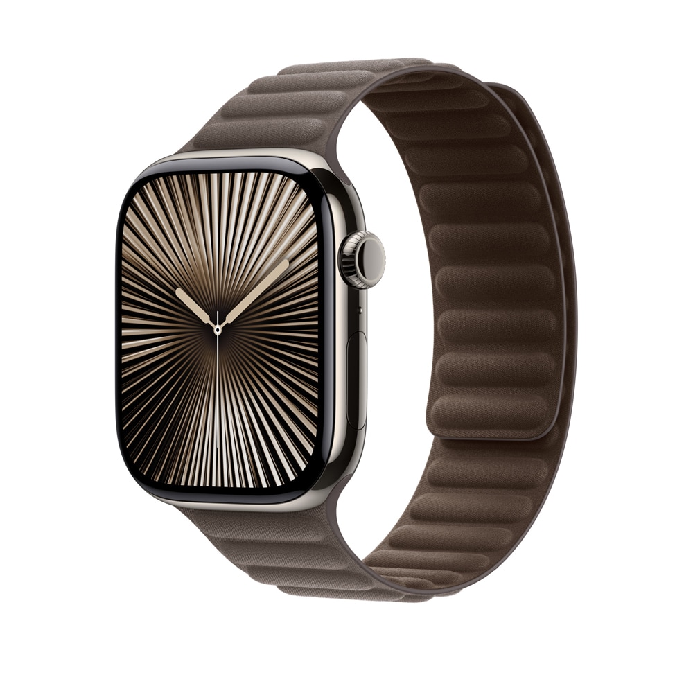 Bratara pentru APPLE Watch 46mm Dark Taupe Magnetic Link - S/M, MXWW3ZM/A