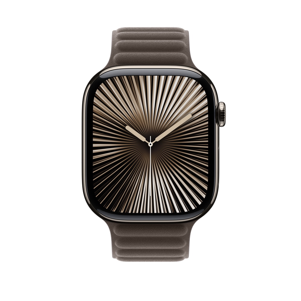 Bratara pentru APPLE Watch 46mm Dark Taupe Magnetic Link - S/M, MXWW3ZM/A