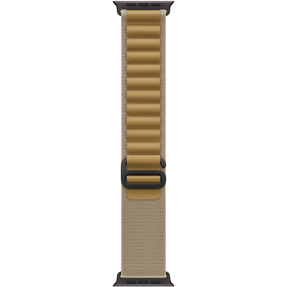 Bratara pentru APPLE Watch 49mm Tan Alpine Loop Large Black Titanium Finish, MYQ23ZM/A
