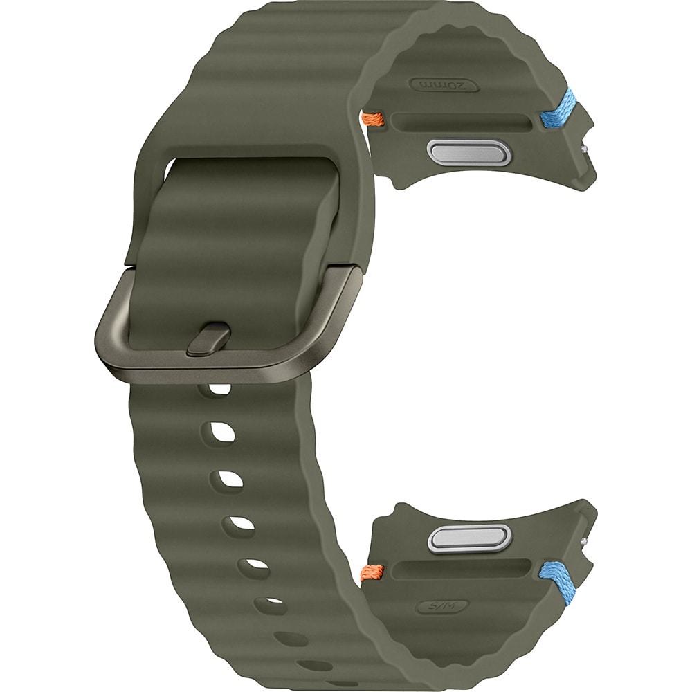 Bratara Sport Band (Small/Medium) pentru SAMSUNG Galaxy Watch7, ET-SNL30SKEGEU, Green