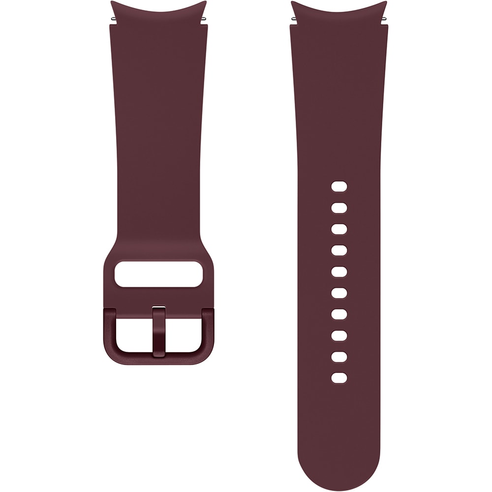Bratara Sport Band (Medium/Large) pentru SAMSUNG Galaxy Watch4, Galaxy Watch4 Classic ET-SFR87LEEGEU, Burgundy