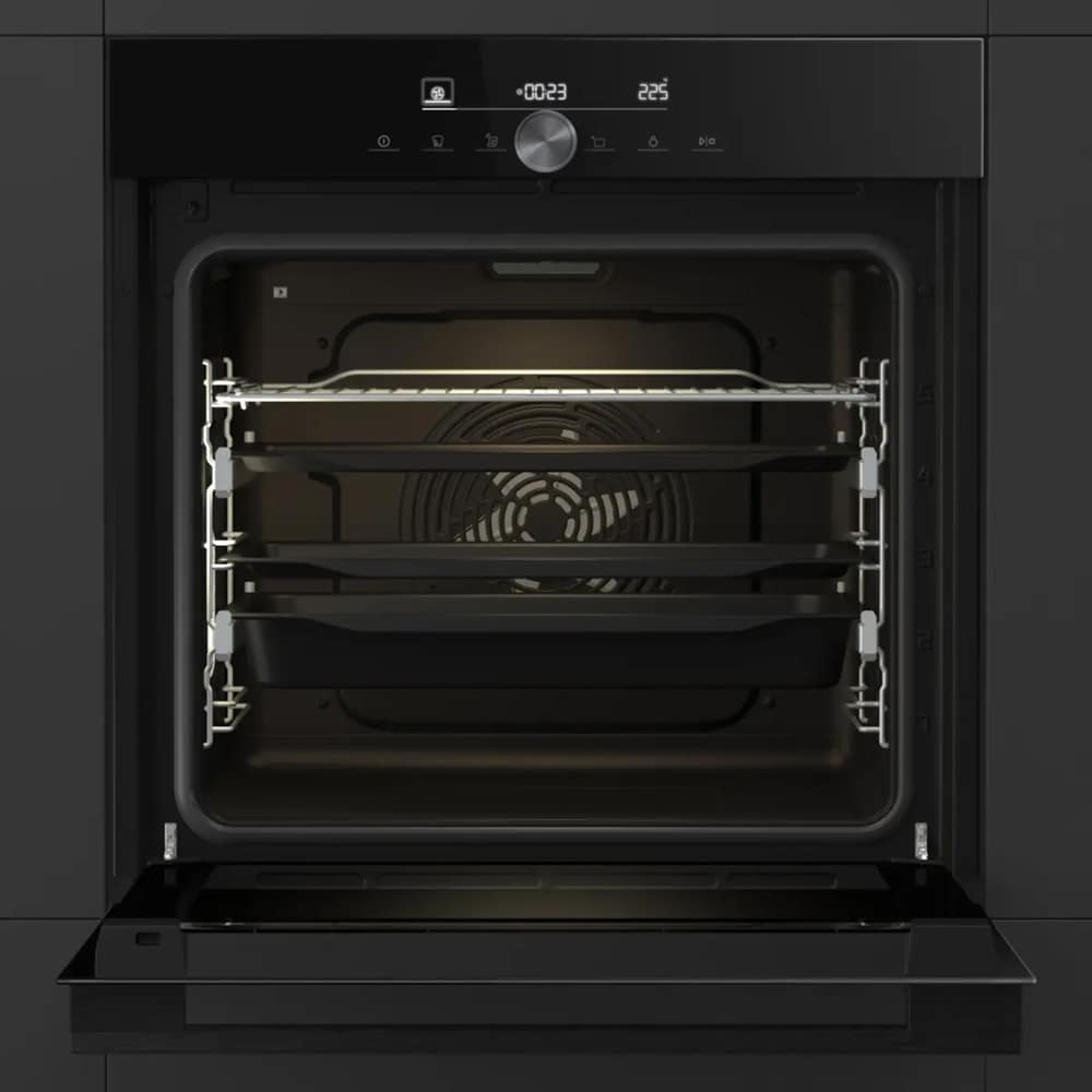 Cuptor incorporabil HISENSE BSA65334ABG8, Electric, 77 l, Clasa A+, Wi-Fi, negru
